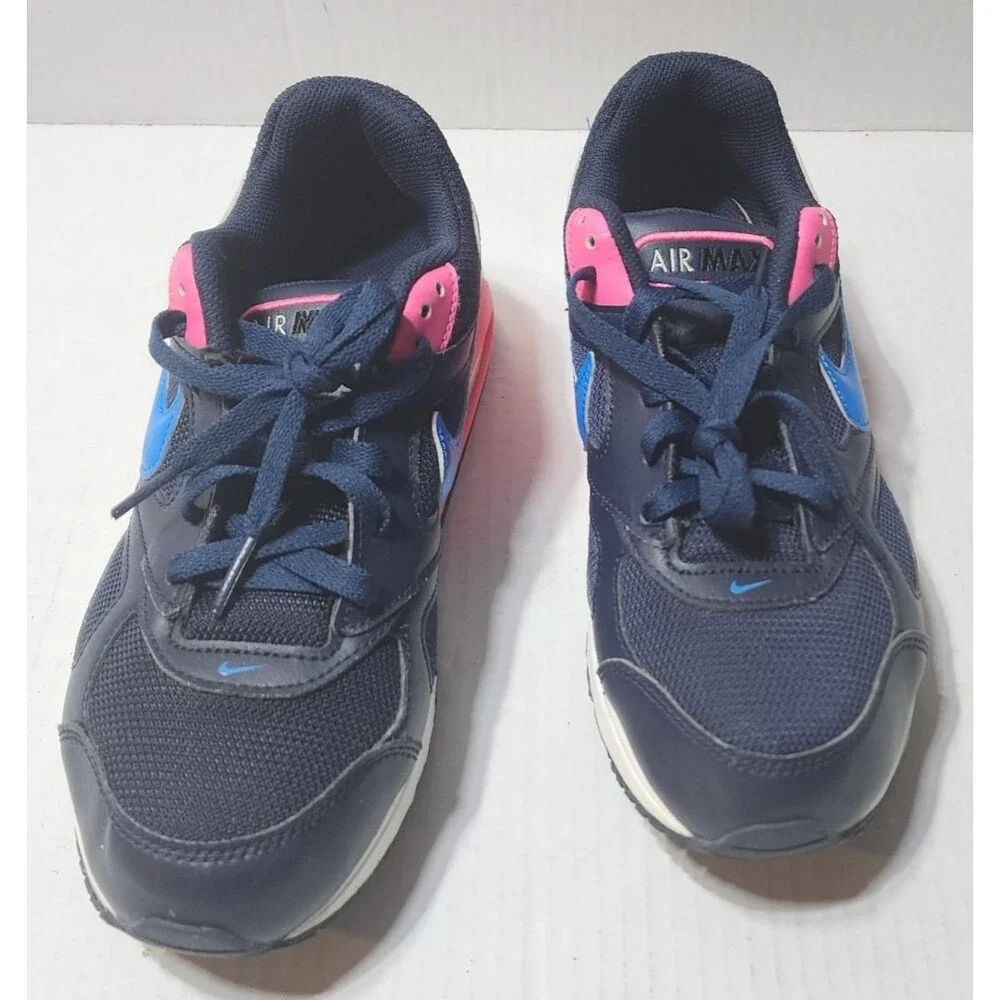 Nike Air Max IVO (GS) Obsidian/Pink Girl's Sneakers Size 6Y